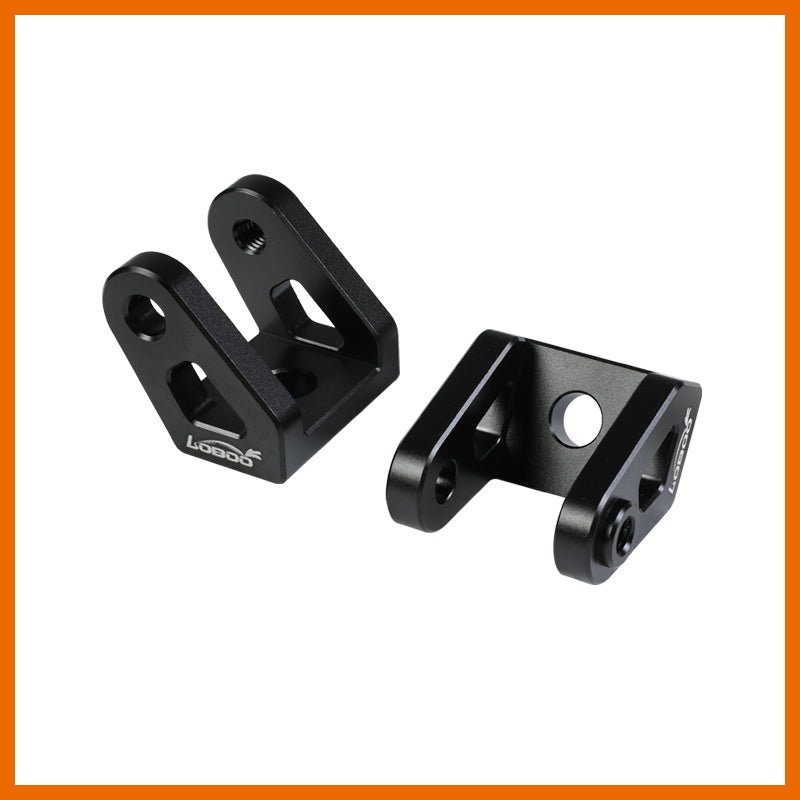 Universal Rotatable Auxiliary Lights Mount – CNC Aluminum, Non-Destructive Install, for Adventure & Touring Bikes