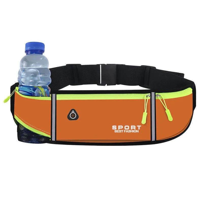 Waterproof Running Waist Bag | Lightweight Reflective Fanny Pack for Sports