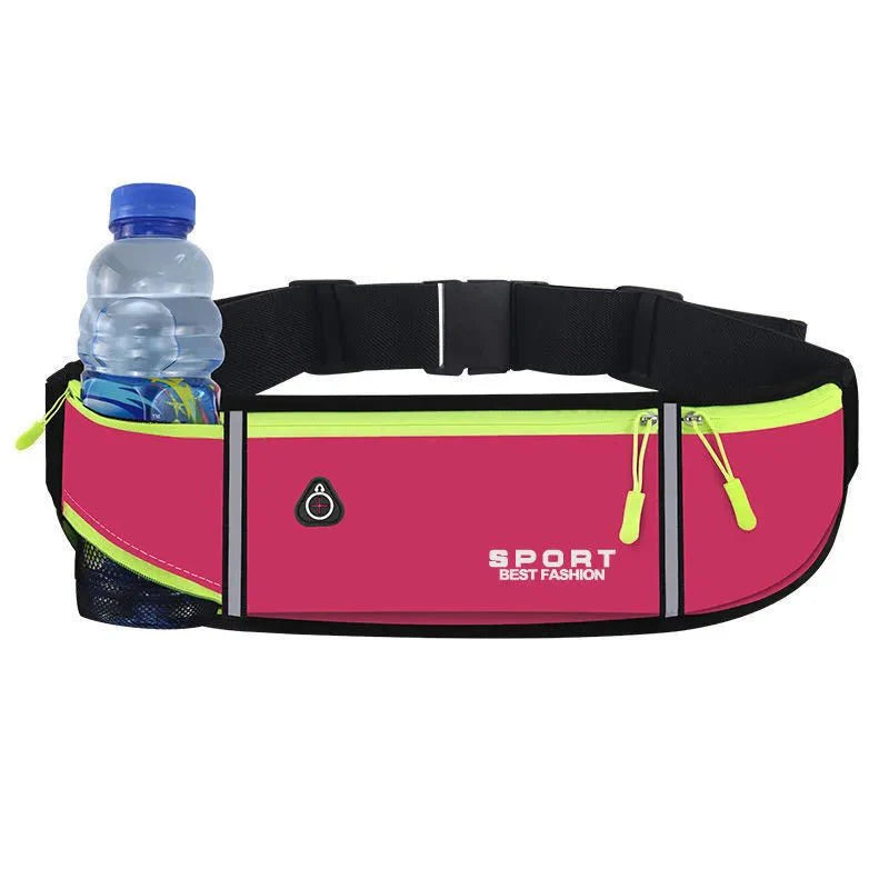Waterproof Running Waist Bag | Lightweight Reflective Fanny Pack for Sports