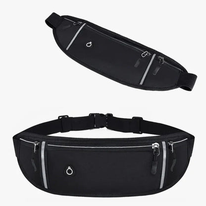 Waterproof Running Waist Bag | Lightweight Reflective Fanny Pack for Sports