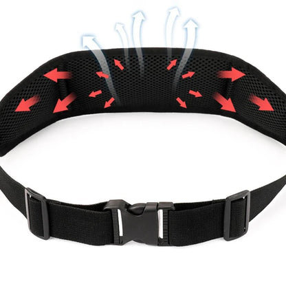 Waterproof Running Waist Bag | Lightweight Reflective Fanny Pack for Sports