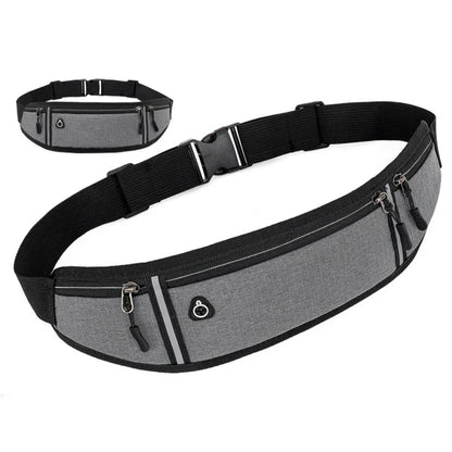 Waterproof Running Waist Bag | Lightweight Reflective Fanny Pack for Sports