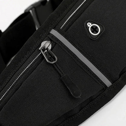 Waterproof Running Waist Bag | Lightweight Reflective Fanny Pack for Sports