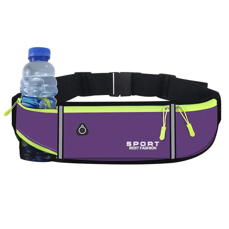 Waterproof Running Waist Bag | Lightweight Reflective Fanny Pack for Sports
