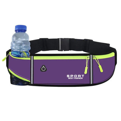Waterproof Running Waist Bag | Lightweight Reflective Fanny Pack for Sports