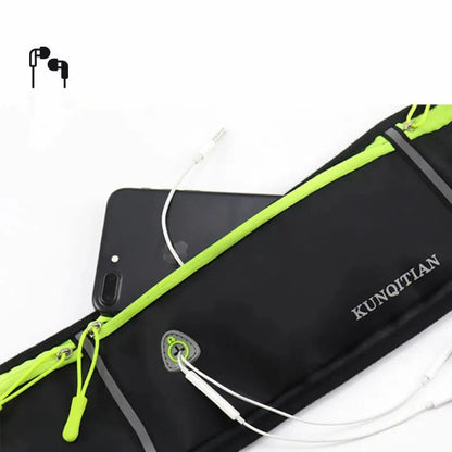 Waterproof Running Waist Bag | Lightweight Reflective Fanny Pack for Sports