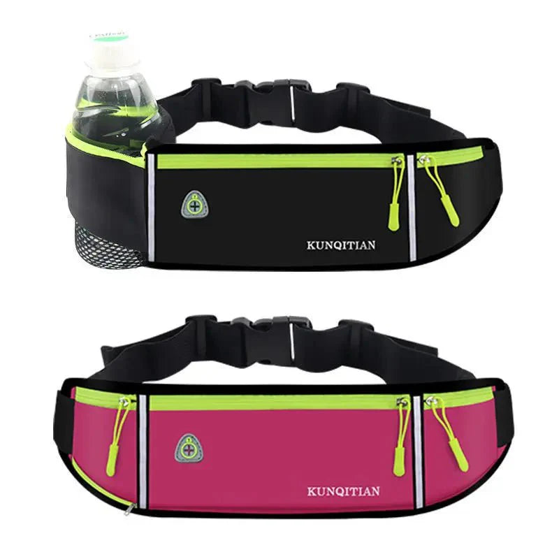 Waterproof Running Waist Bag | Lightweight Reflective Fanny Pack for Sports