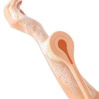 Long Handle Soft Bristle Bath Brush – Back Scrubber