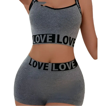 Love Letter Camisole and Leggings Set