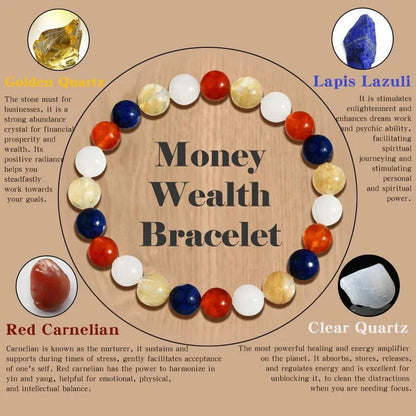 Beaded Bracelet – Unisex Lucky Charm for Prosperity