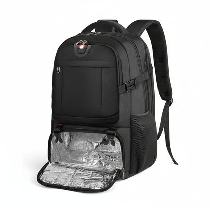 50L Travel Laptop Backpack 17.3 Inch TSA Waterproof with Insulated Compartment USB