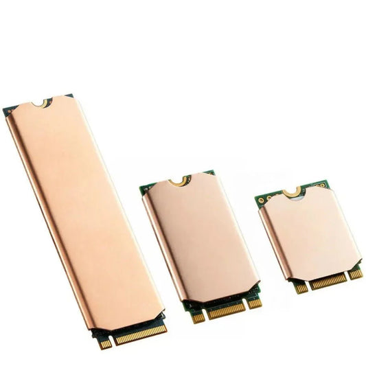 M.2 SSD Copper Heatsink – NVMe 2280/2242/2230 Radiator with Thermal Pad for PS5, Laptop & PC