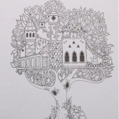 Magic Forest Coloring Book