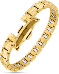 EllipseMAX Magnetic Bracelet for Women (Gold)