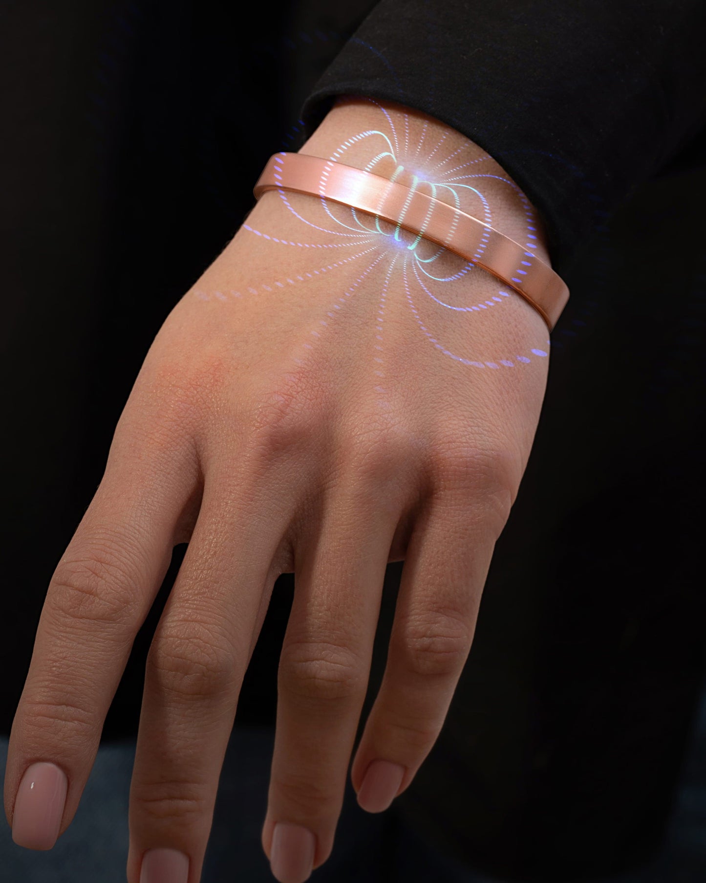 Pulsera de Cobre para Terapia Magnética