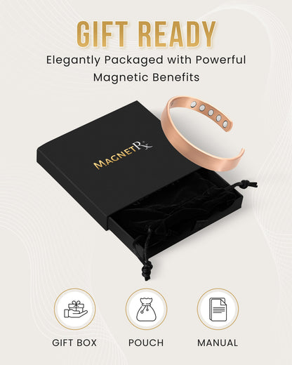 Pulsera de Cobre para Terapia Magnética