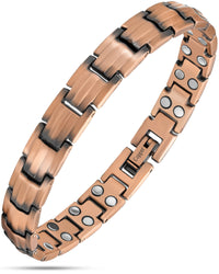Bracelet de Magnétothérapie en Cuivre Pur Ultra-Résistant pour Femme (Classique)