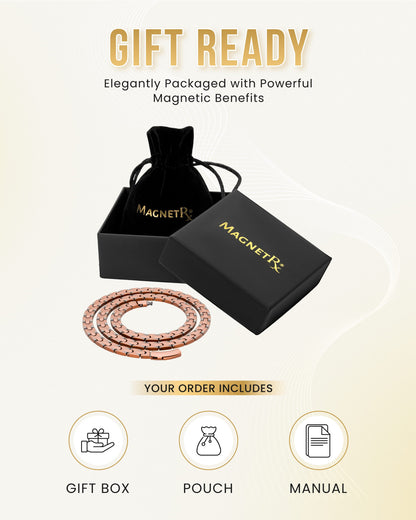 Powerful Copper Magnetic Therapy Necklace Classic Chain