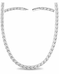 Powerful Silver Titanium Magnetic Therapy Necklace