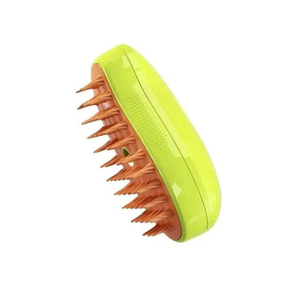 3-in-1 Electric Pet Brush – Steam Cleaner, Hair Remover & Massager for Dogs & Cats