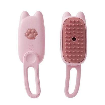 3-in-1 Electric Pet Brush – Steam Cleaner, Hair Remover & Massager for Dogs & Cats
