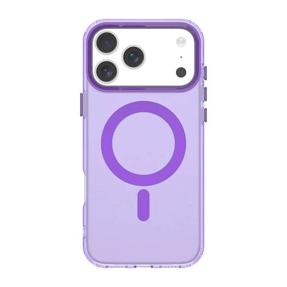 Luxury Magnetic Candy Case for iPhone 17 Pro, 17 Pro Max – Soft Skin Feel with Wireless Charging Support