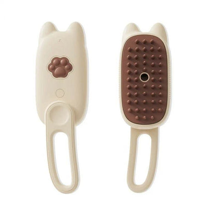 3-in-1 Electric Pet Brush – Steam Cleaner, Hair Remover & Massager for Dogs & Cats