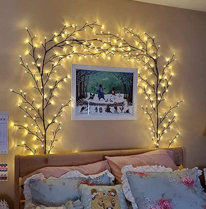 Willow Vine LED String Light | Decorative Hanging Branch Lamp for Wall Decor