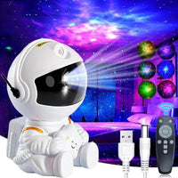 Galaxy Star Astronaut Projector Night Light – LED Nebula Sky Lamp for Kids & Adults, Bedroom & Room Decoration, Ideal Gift for Holidays or Birthdays