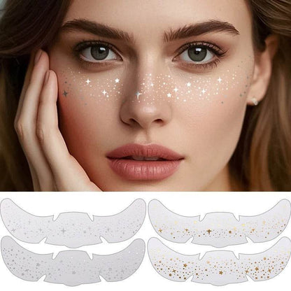Glitter Freckle Patches – Sparkly Face Stickers for Instant Shimmer