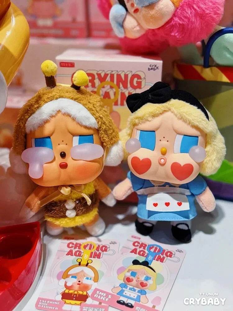 Figurines mystères Crybaby – Porte-clés de collection surprise mignon