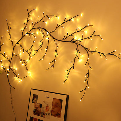 Willow Vine LED String Light | Decorative Hanging Branch Lamp for Wall Decor