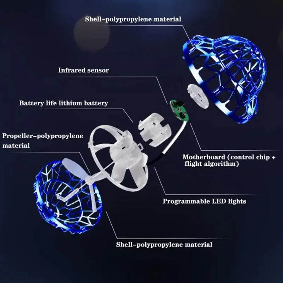 Flying Magic LED Spinner Ball