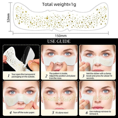 Glitter Freckle Patches – Sparkly Face Stickers for Instant Shimmer