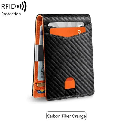Men’s RFID Blocking Wallet for Dad, Husband, Son – Slim Card Holder Father’s Day Gift