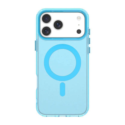 Luxury Magnetic Candy Case for iPhone 17 Pro, 17 Pro Max – Soft Skin Feel with Wireless Charging Support