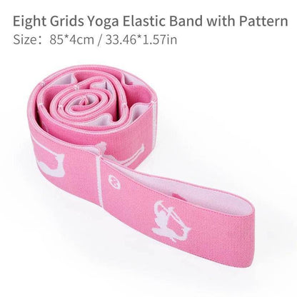 Slimming Resistance Bands – Multi-Functional Elastic Yoga Strap for Fitness & Stretching