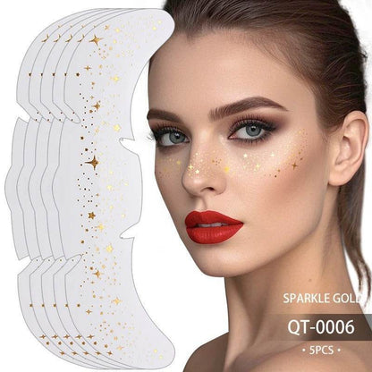 Glitter Freckle Patches – Sparkly Face Stickers for Instant Shimmer