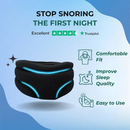 Anti Snoring Neck Pillow Ergonomic Cervical Sleep Support
