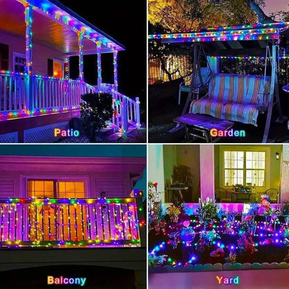 Solar Fairy String Lights – Outdoor Waterproof LED Garden & Patio Lights