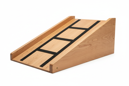 Maple wood ramp detail