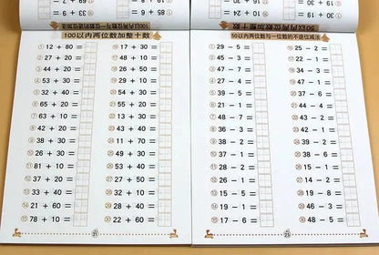 Addition and Subtraction Practice Cards | Early Math Learning for Kids