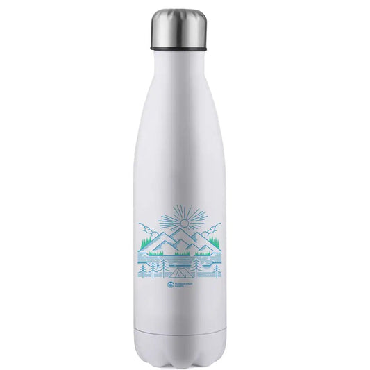 Botella de agua de acero inoxidable para camping de 17 oz