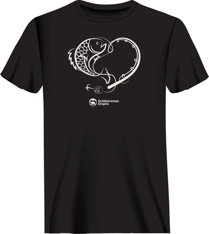 Camiseta de Hombre Corazón Pescador