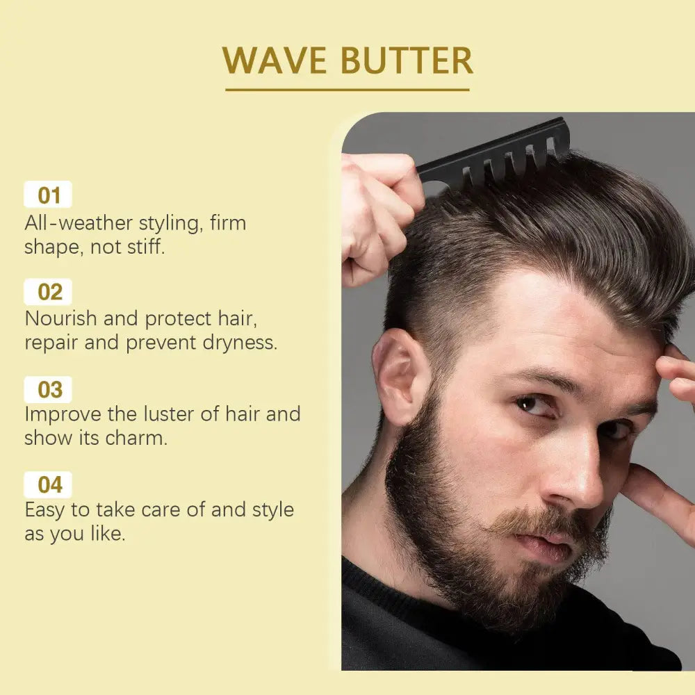Men's Wave Shaping Hair Care Set