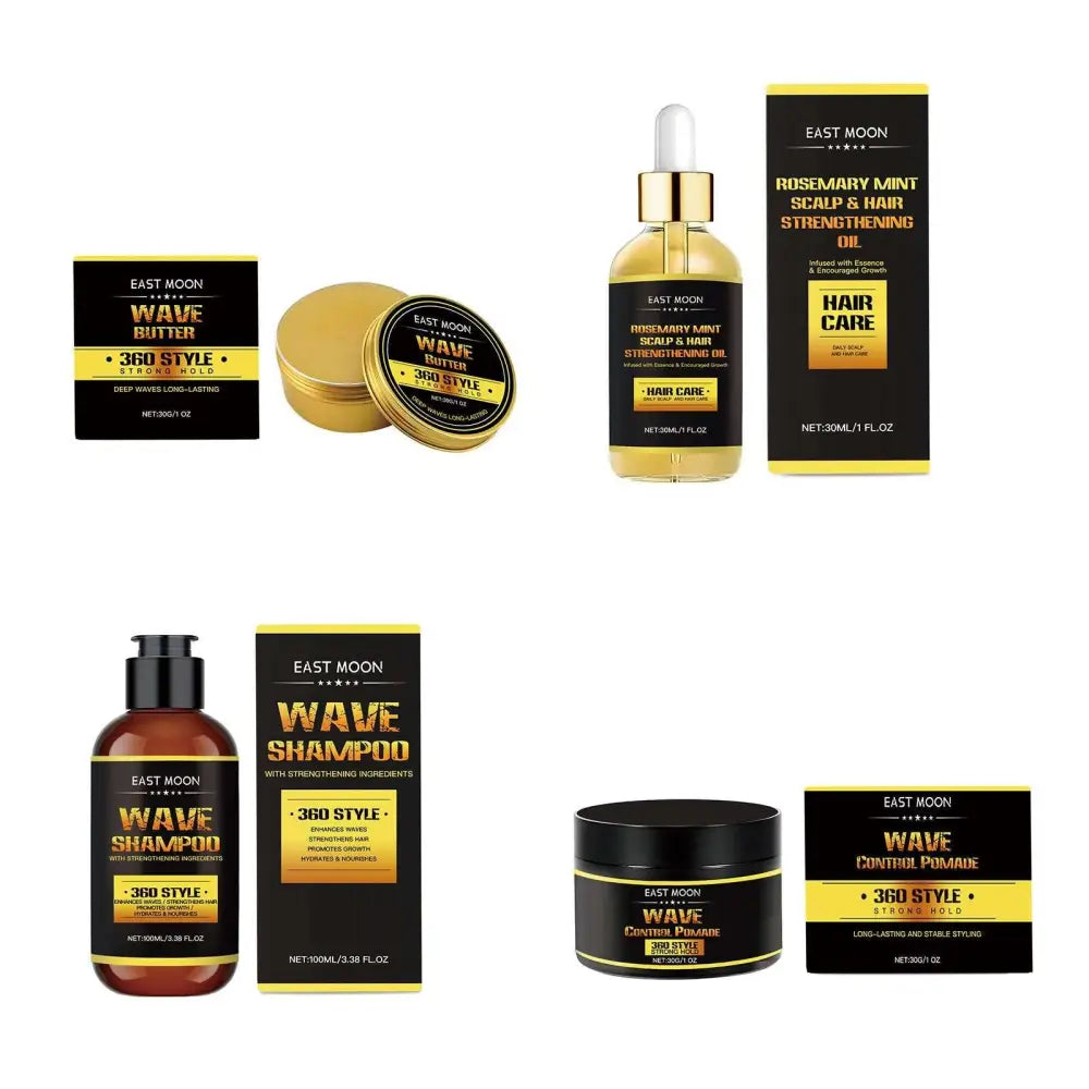 Men's Wave Shaping Hair Care Set