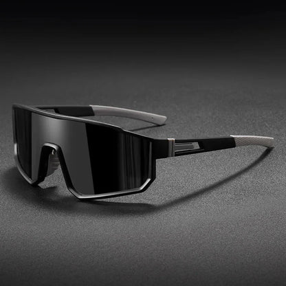 Men’s Oversized Cycling Sunglasses | Polarized Sports Goggles for Outdoor Riding