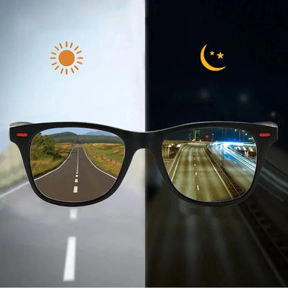 Men’s Polarized Sport Sunglasses – UV400 Protection Goggles Driver Night Vision