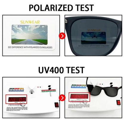 Men’s Polarized Sport Sunglasses – UV400 Protection Goggles Driver Night Vision