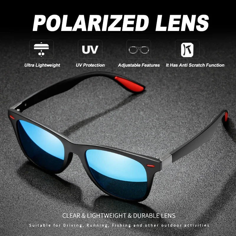 Men’s Polarized Sport Sunglasses – UV400 Protection Goggles Driver Night Vision